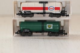 Kesselwagen Esso und BP Fleischmann Spur N mit OVP