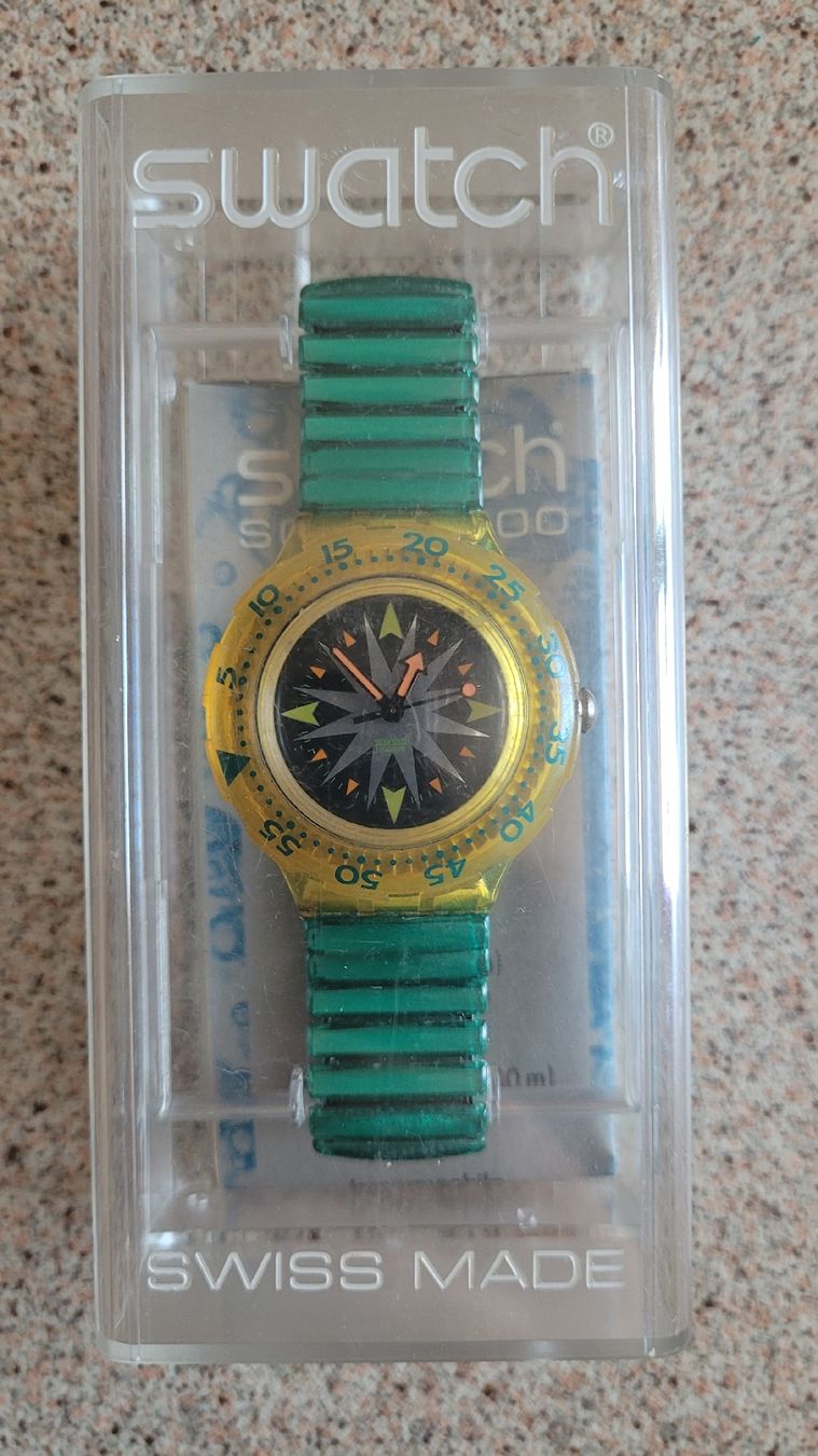 Swatch Orologi: Vintage Swatch Scuba 200 – Usato da Winterthur venduto da sar_zg7p