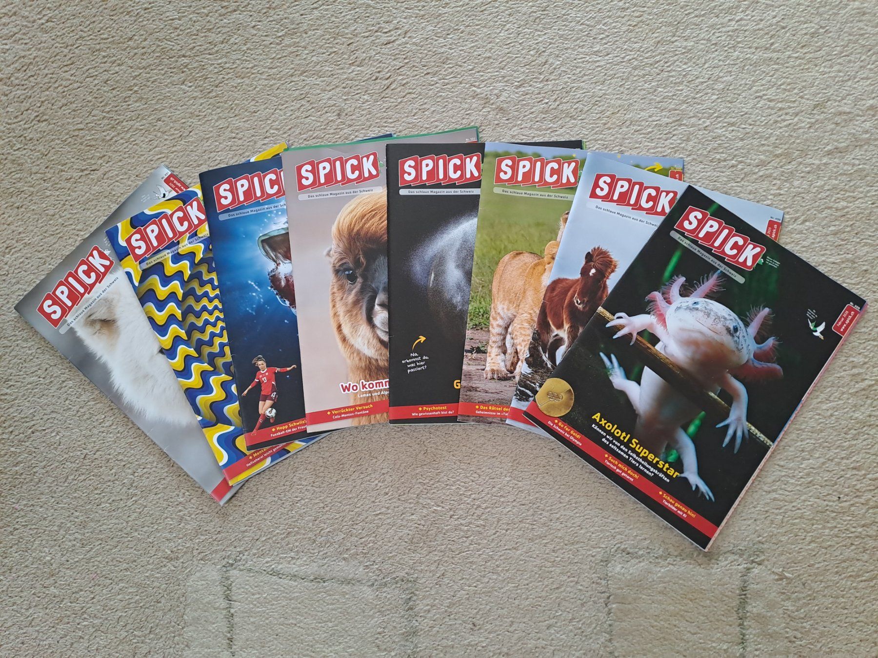 Riviste & Magazine: 8 Spick Magazine – Usato da Untersiggenthal venduto da Zehni8