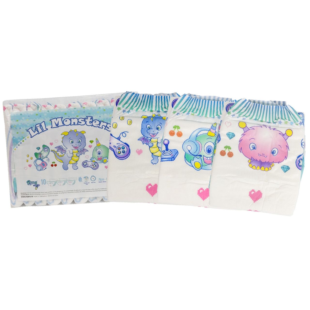 Bacs à couches & couches: Windeln Lil Monsters 2er Pack Grösse M. – Neuf (Voir description) à Hergiswil LU par toch1000 1