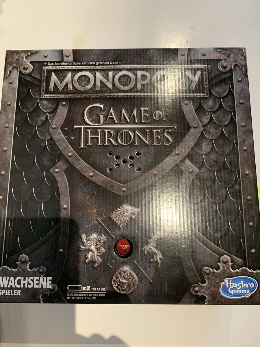 Hasbro Spiele: Spiel; Monopoly Game of Thrones – Gebraucht aus Remigen von Jasmine210