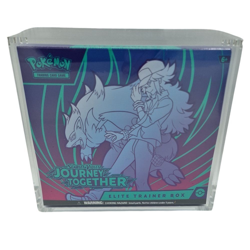 Pokémon Sammelbilder & Trading cards: Journey Together Elite Trainer Box + Acrylic Magnetic Case – Neu und originalverpackt aus Genève von Cardtreasure