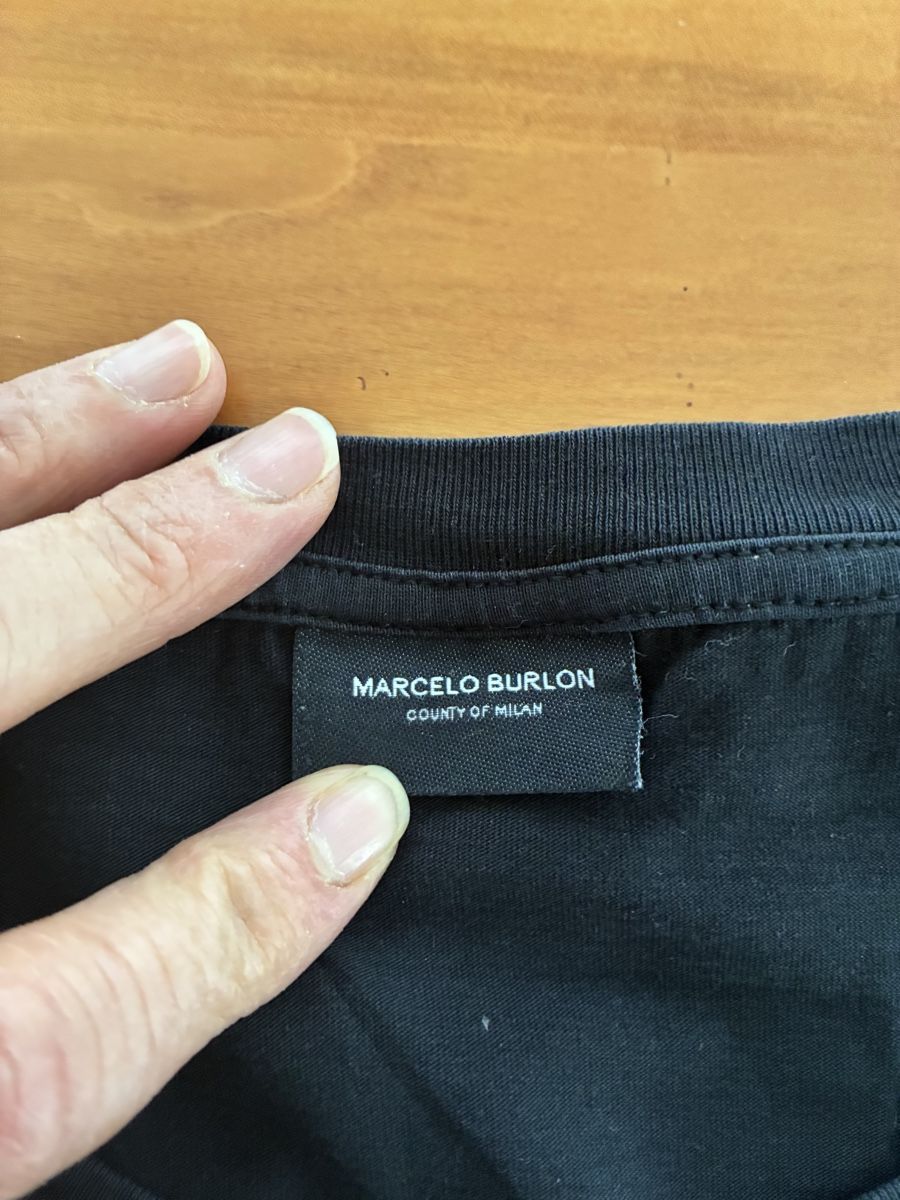 Marcelo burlon T-shirt: Marcelo Burlon Shirt Gr. L – Usato da Küttigen venduto da Luckynatur 2