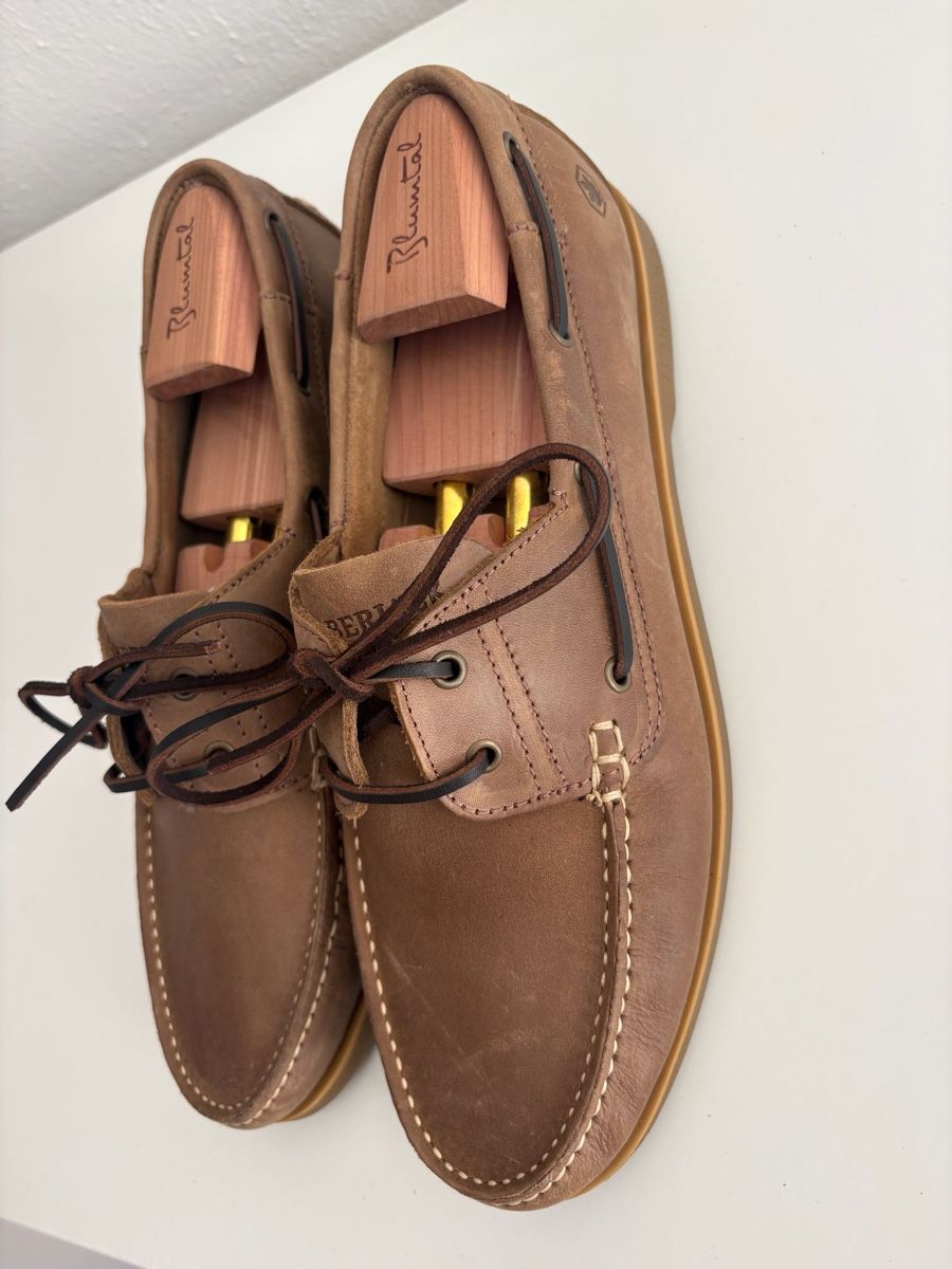Scarpe da uomo: NEU Leder Bootsschuhe von Lumberjack  – Nuovo (secondo la descrizione) da Zürich venduto da ale_td2q 1
