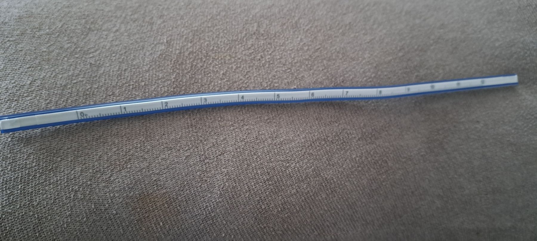 Sonstiges Schreiben & Zeichnen: Flexible Ruler Blue Plastic new – Neu (gemäss Beschreibung) aus Bern von mahilini 2
