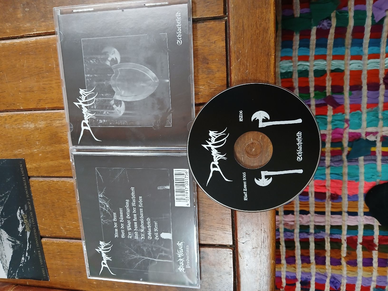 CD: daemonheim- schlachtfeld  – Usato da St-Cergue venduto da VeganWarrior