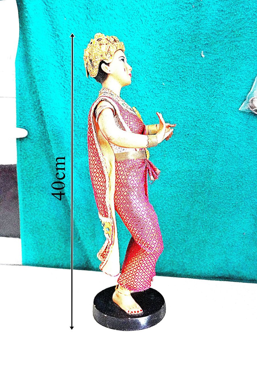Statuette: Tänzerin Indonesiche Tänzerin – Usato da Baar venduto da 2cvbaar 1