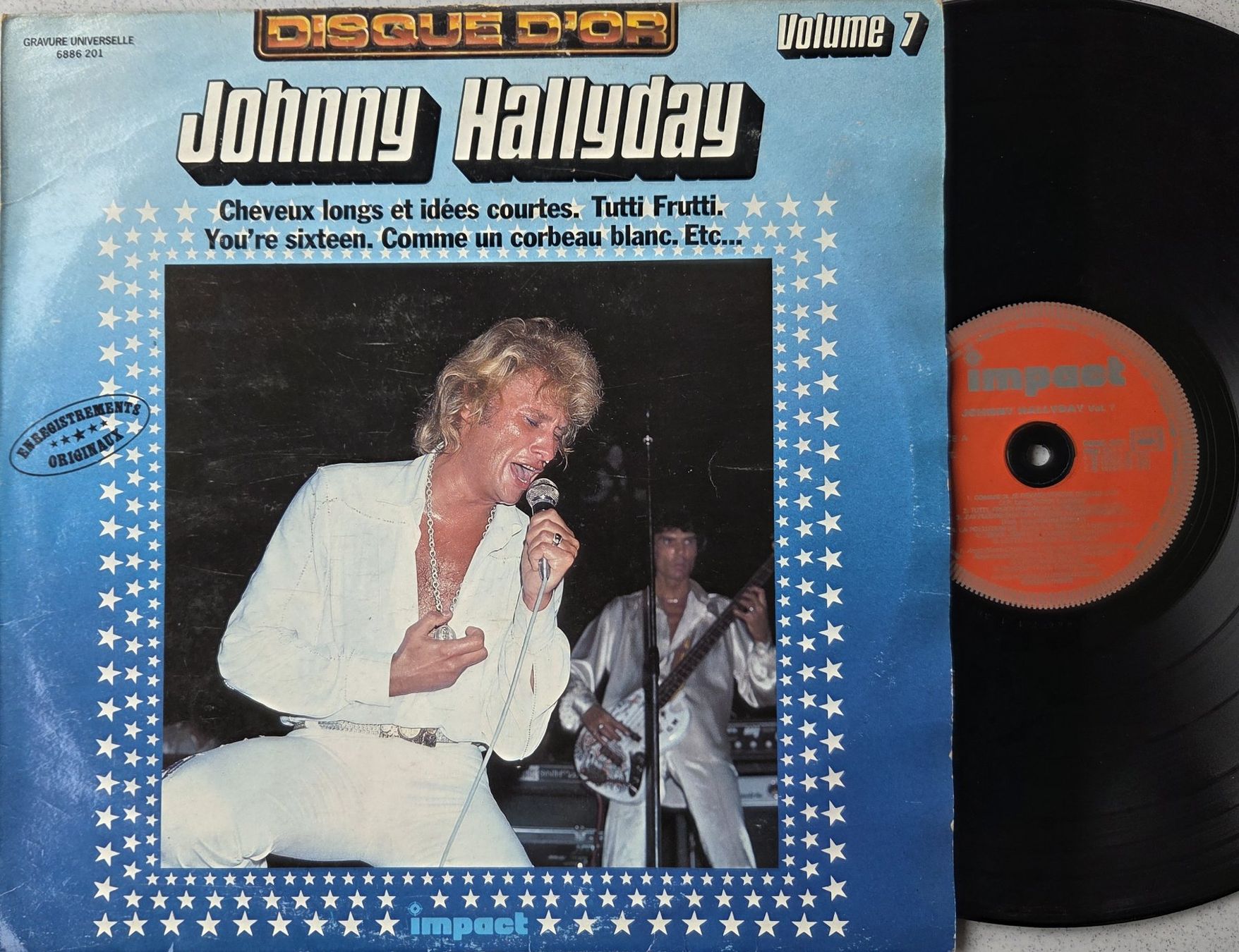 Dischi in vinile: JOHNNY HALLYDAY - LP Impact - Volume 2 – Usato da Noréaz venduto da Hallyday 6