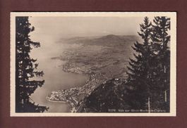 Vue sur GLION - MONTREUX - CLARENS