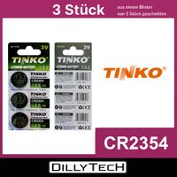 Tinko CR2354 Knopfzellenbatterie - 3 Stk.