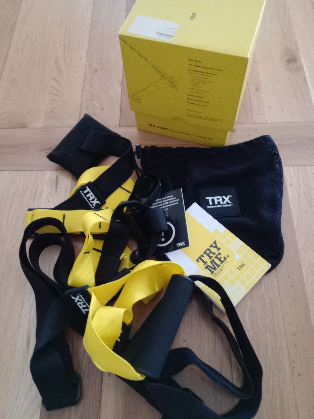 Altri accessori: TRX HOME Suspension Training Kit neuwertig – Nuovo (secondo la descrizione) da Castel San Pietro venduto da misha05