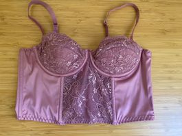 Urban Outfitters Corset Top Pink bralette