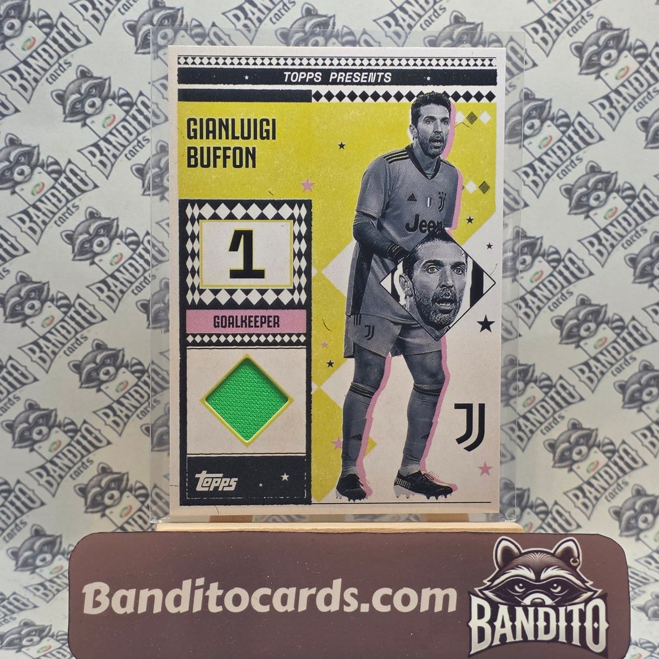 Topps Carte collezionabili: 2024-25 Topps Team Set Gianluigi Buffon patch - Juventus – Usato da Liebefeld venduto da Banditocards
