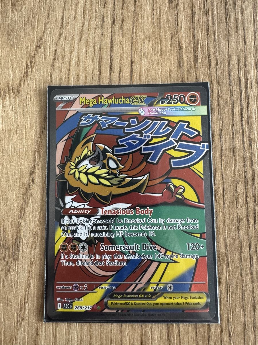 Pokémon Sammelbilder & Trading cards: Mega Hawlucha EX – Gebraucht aus Bellinzona von Yanpa