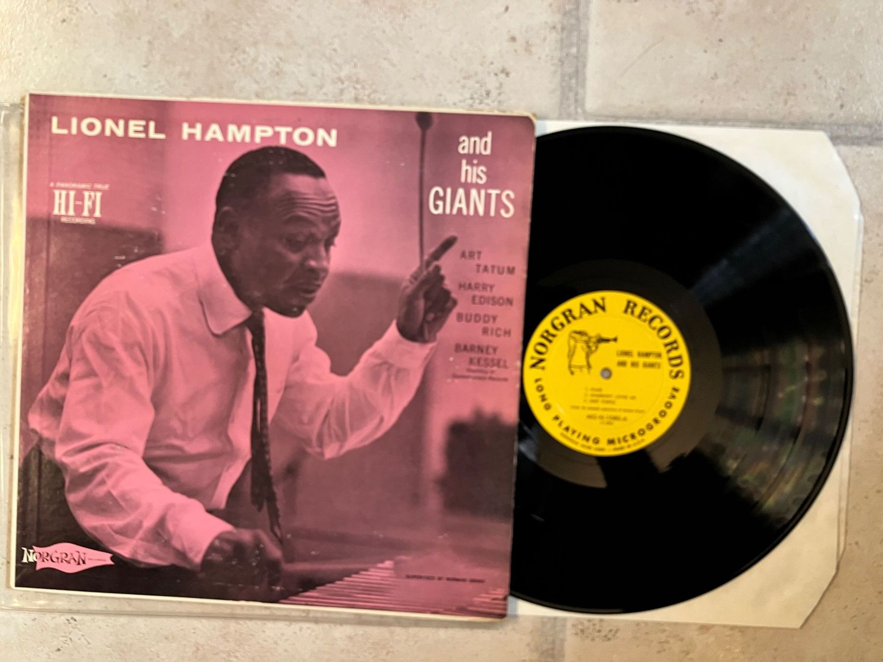 Schallplatten: Lionel Hampton - and his Giants, LP Jazz – Gebraucht aus Widen von DexterGordon