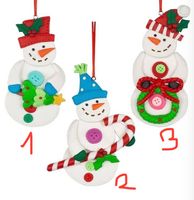 Baumschmuck Schneemänner 12cm