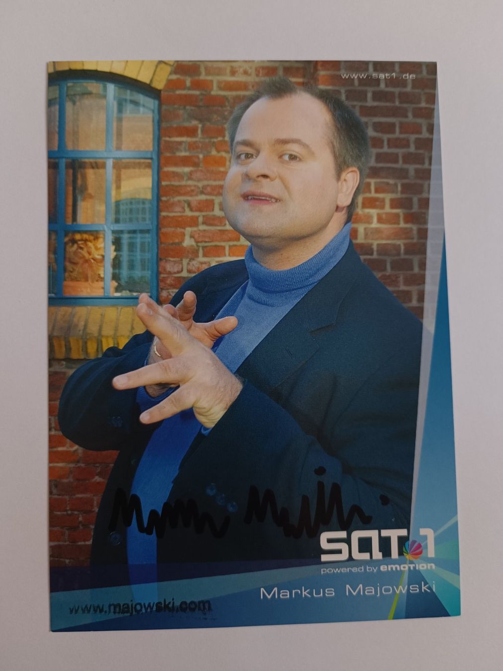 Autogramme: Markus Majewski - handsigniert – Gebraucht aus Menziken von Autogramme