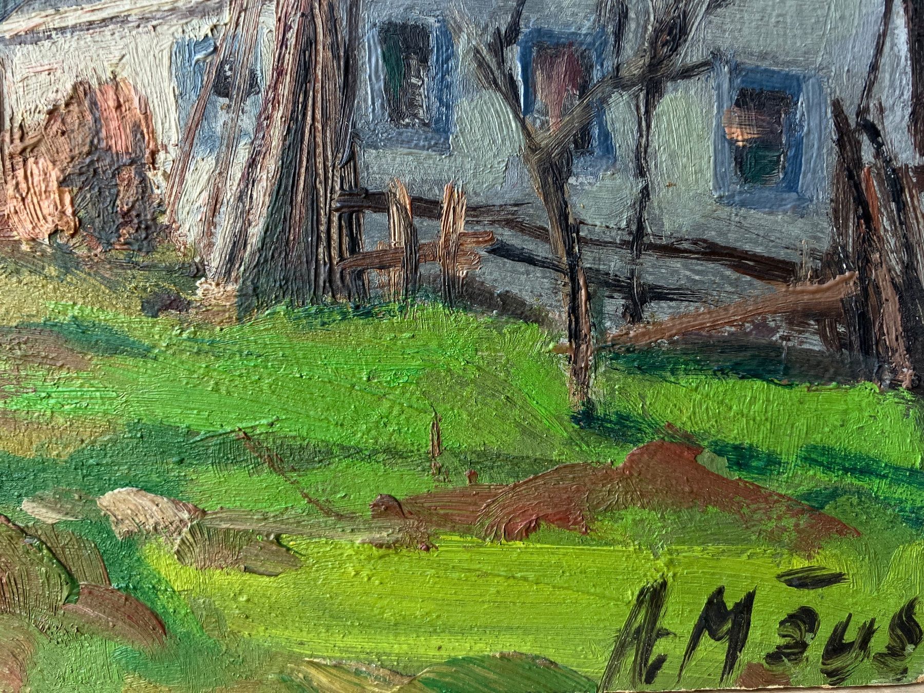 Tableaux: Landschaft A, Ölbild – D'occasion à Wetzikon ZH par artefix 1