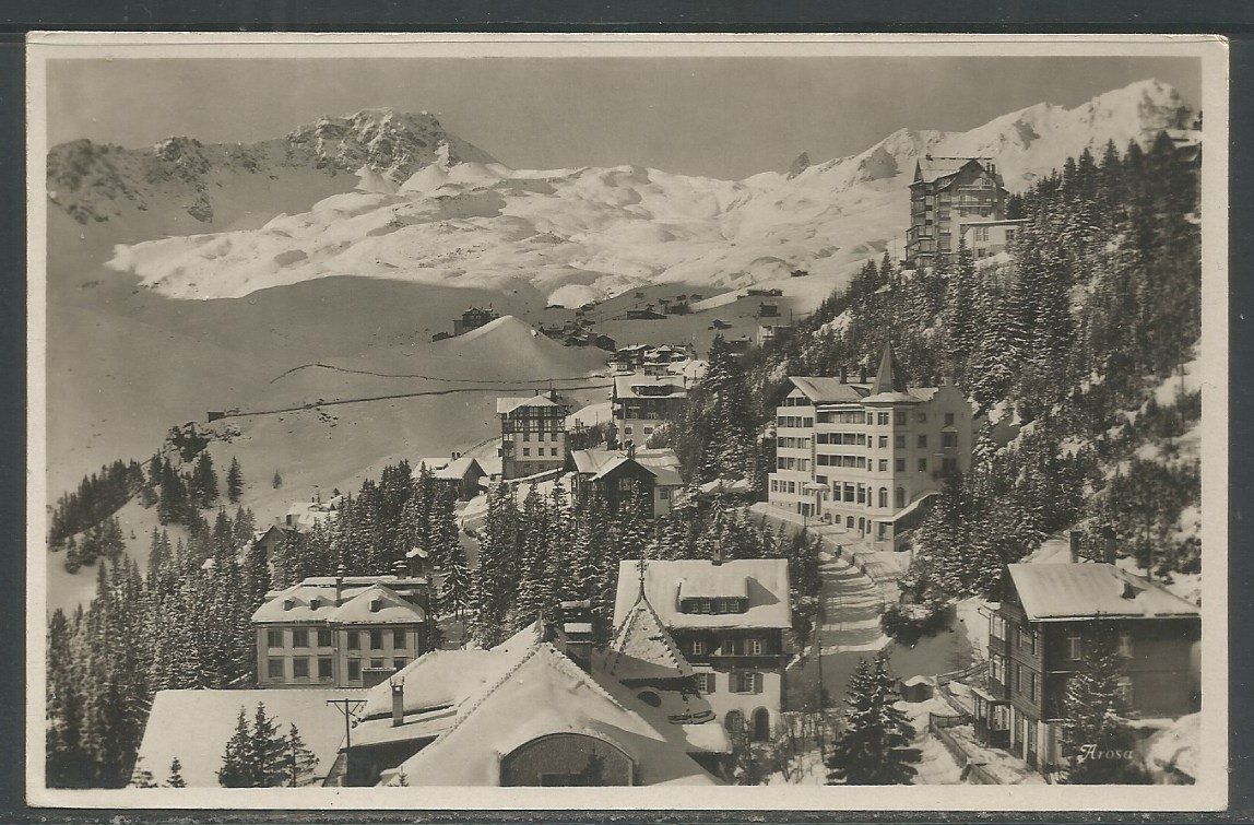 Cartoline postali: Carte P ( Arosa ) – Usato da La Russille venduto da Nono4