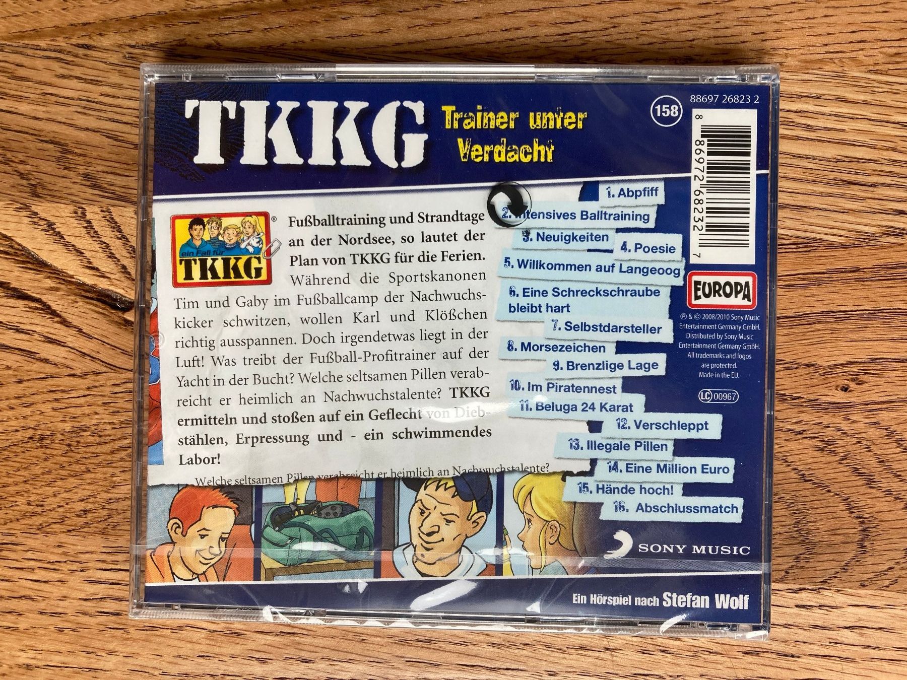 Hörbücher: TKKG 158 / Trainer unter Verdacht – Neu und originalverpackt aus Gossau ZH von Roli1 1