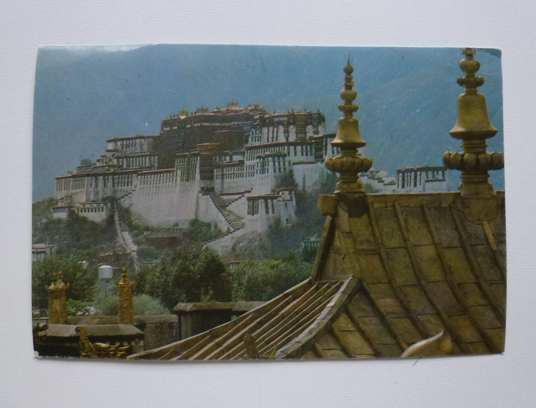 Ansichtskarten: Ansichtskarte China Tibet Lhasa 1988 – Gebraucht aus Walkringen von Casablanca777