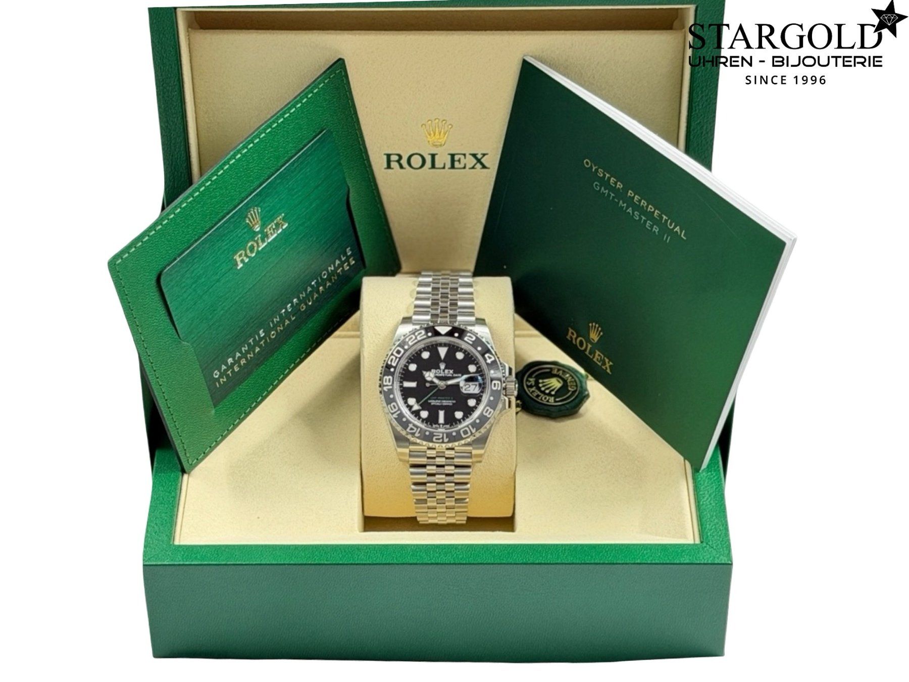 Rolex Montres: Rolex GMT Master II "Bruce Wayne" - 126710GRNR – Neuf avec emballage d'origine à Zürich par Stargold-Uhren 1