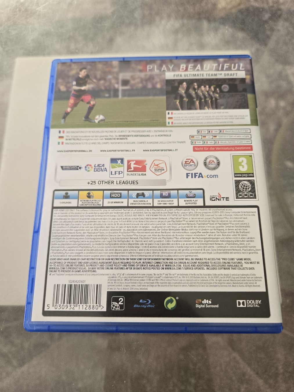 Spiele: FIFA 16 PS4 – Gebraucht aus Bussigny von Kfdlt 1