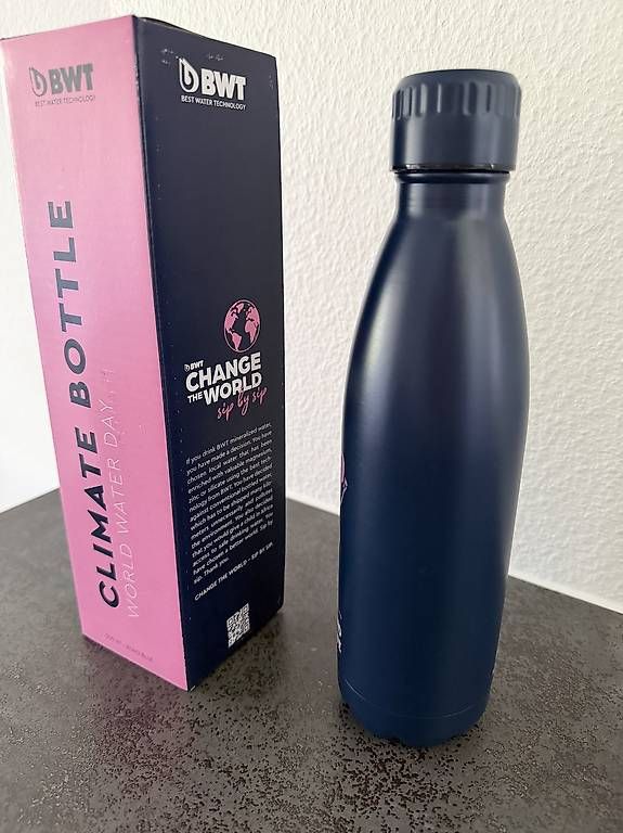 Trinkflaschen & Thermosflaschen: BWT Isolierte Flasche originalverpackt - Blau – Gebraucht aus Muttenz von jea_2wtm 1