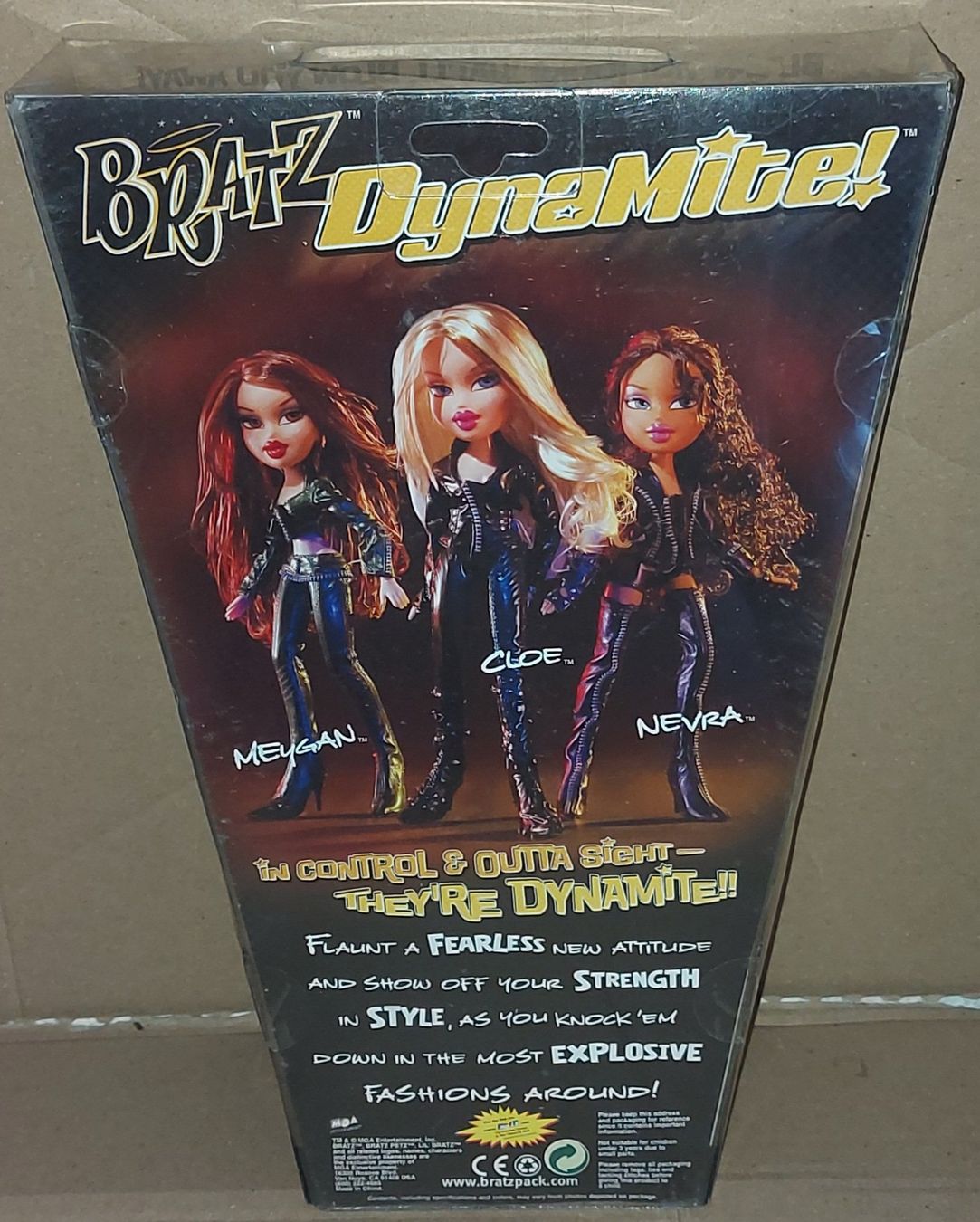 MGA Bambole: Poupée Bratz: CHLOE "Dynamite!",2005 Neuve – Nuovo e nell'imballaggio originale da Ecublens VD venduto da Magic_Island 5