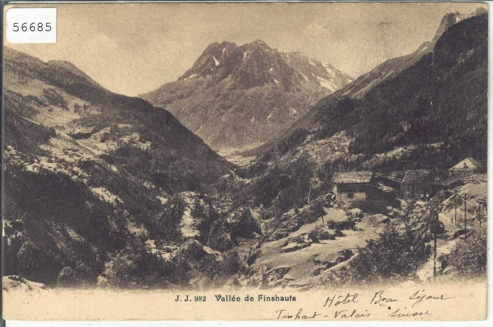 Cartes postales: Vallee de Finshauts – D'occasion à Ettingen par Kartenplanet
