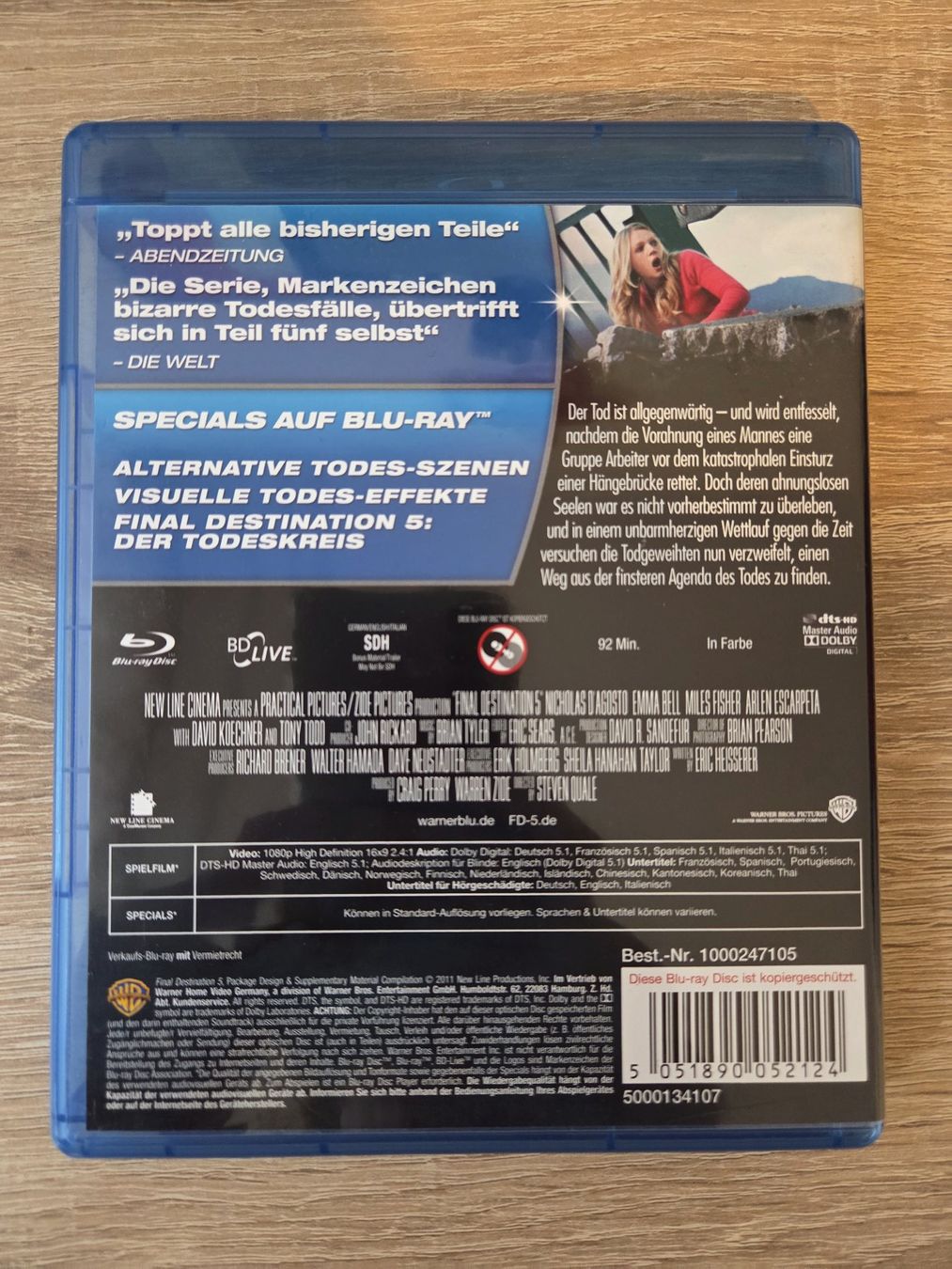 Tous les DVDs: Final Destination 5 - Blu-ray – D'occasion à Carouge GE par Franllo 1