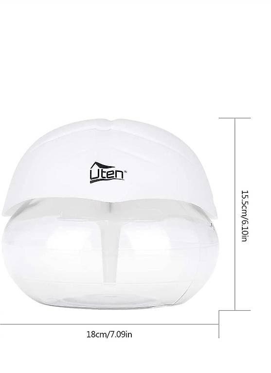 Diffusori di oli essenziali: Luft Befeuchter Diffusor LED 7 Farben Lichter Lampe weiss – Usato da St. Gallen venduto da Sarita65 3