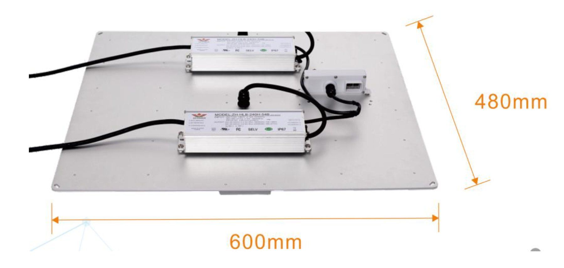 Lampade: Peralux QDB-JT400 Quantum Board LED Grow Light Panel 400Watt – Nuovo e nell'imballaggio originale da Rietheim venduto da PeraLux 1