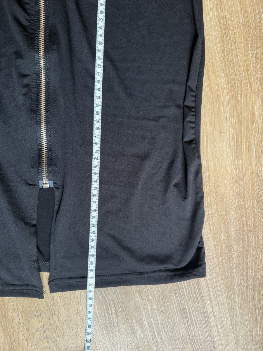 Robes: Robe noire transparente ouverture réglable dos, t.38/M – D'occasion à Tavannes par Thriftshop 3