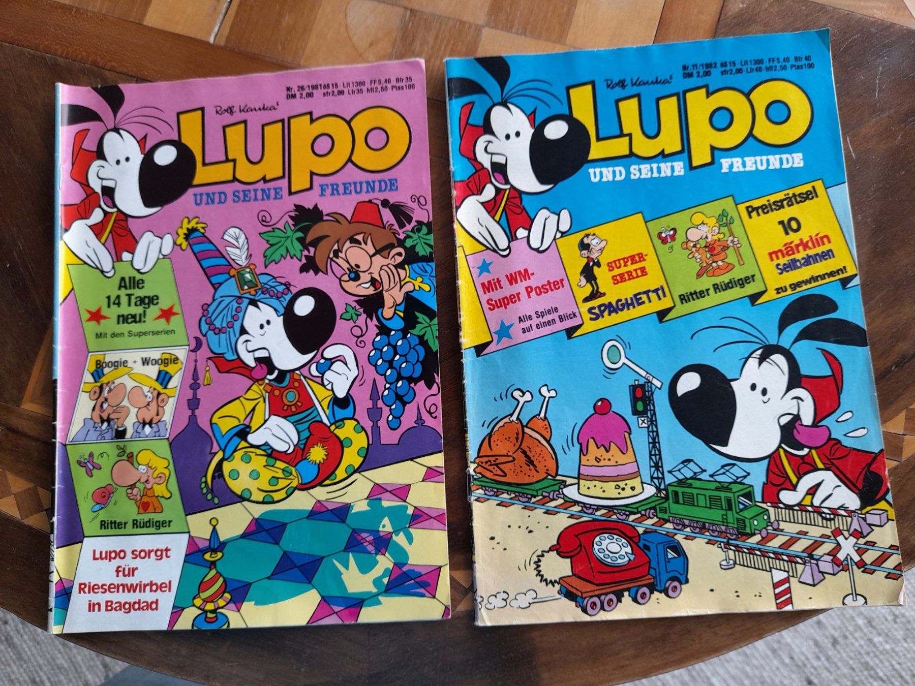 Fumetti: zwei Lupo-Comic-Heftli – Usato da Männedorf venduto da Igel24