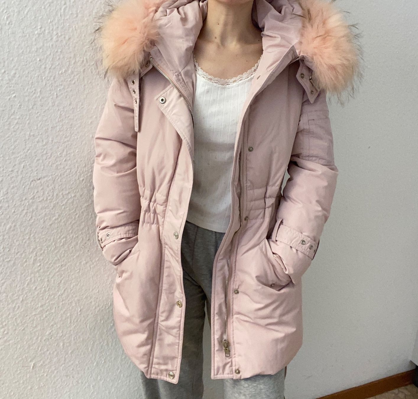 Jacken: ROSA PARKA – Neu (gemäss Beschreibung) aus Schlieren von notkrys
