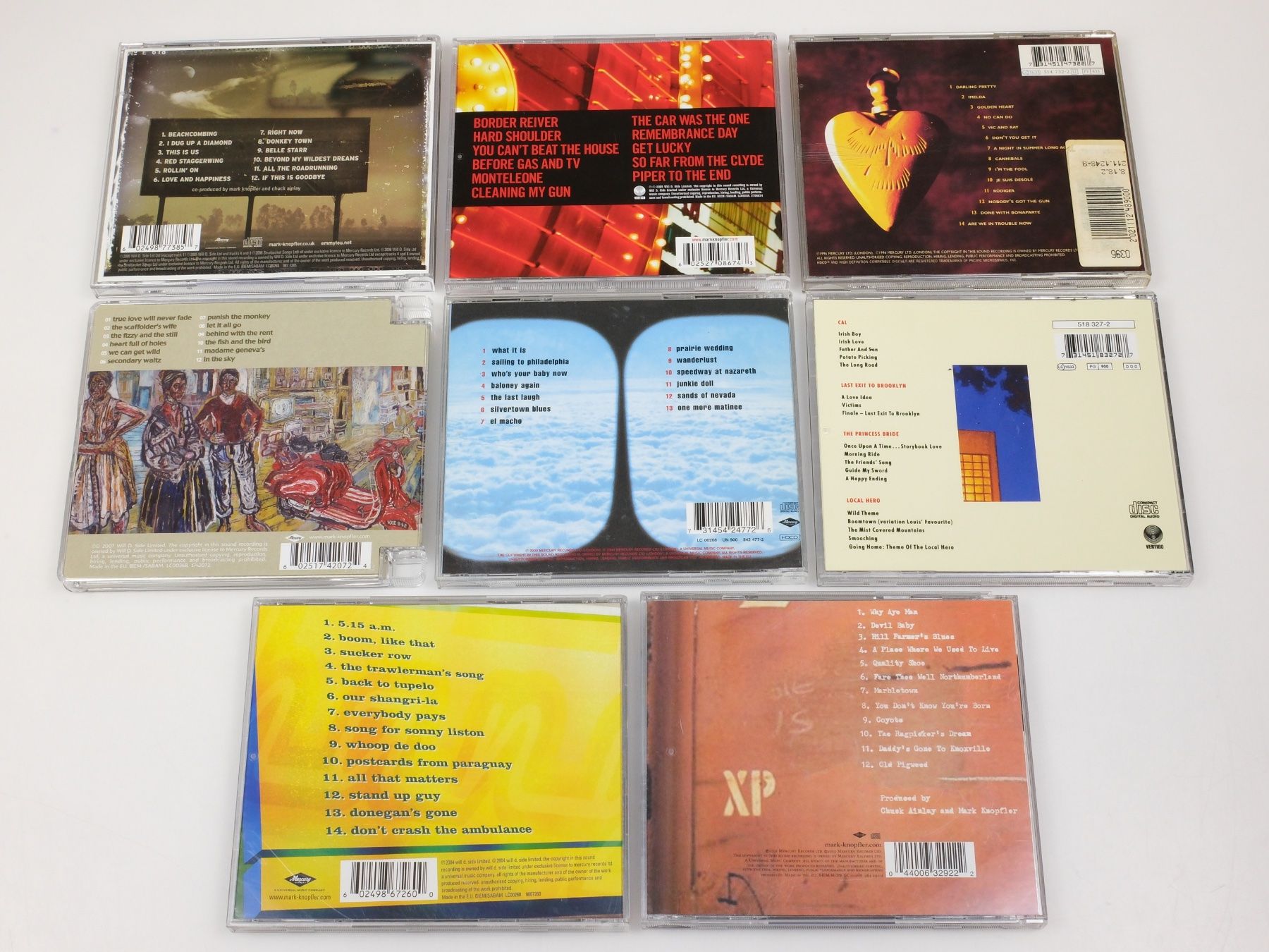 CDs: MARK KNOPFLER (8 CDs) – D'occasion à Lobsigen par Markus_Haenggi_Bern 1