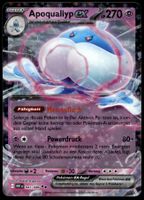 Apoquallyp EX #045 Pokémon SV White Flare Double Rare Holo