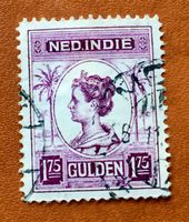 Briefmarken aus Niederländisch-Indien Königin Wilhelmina
