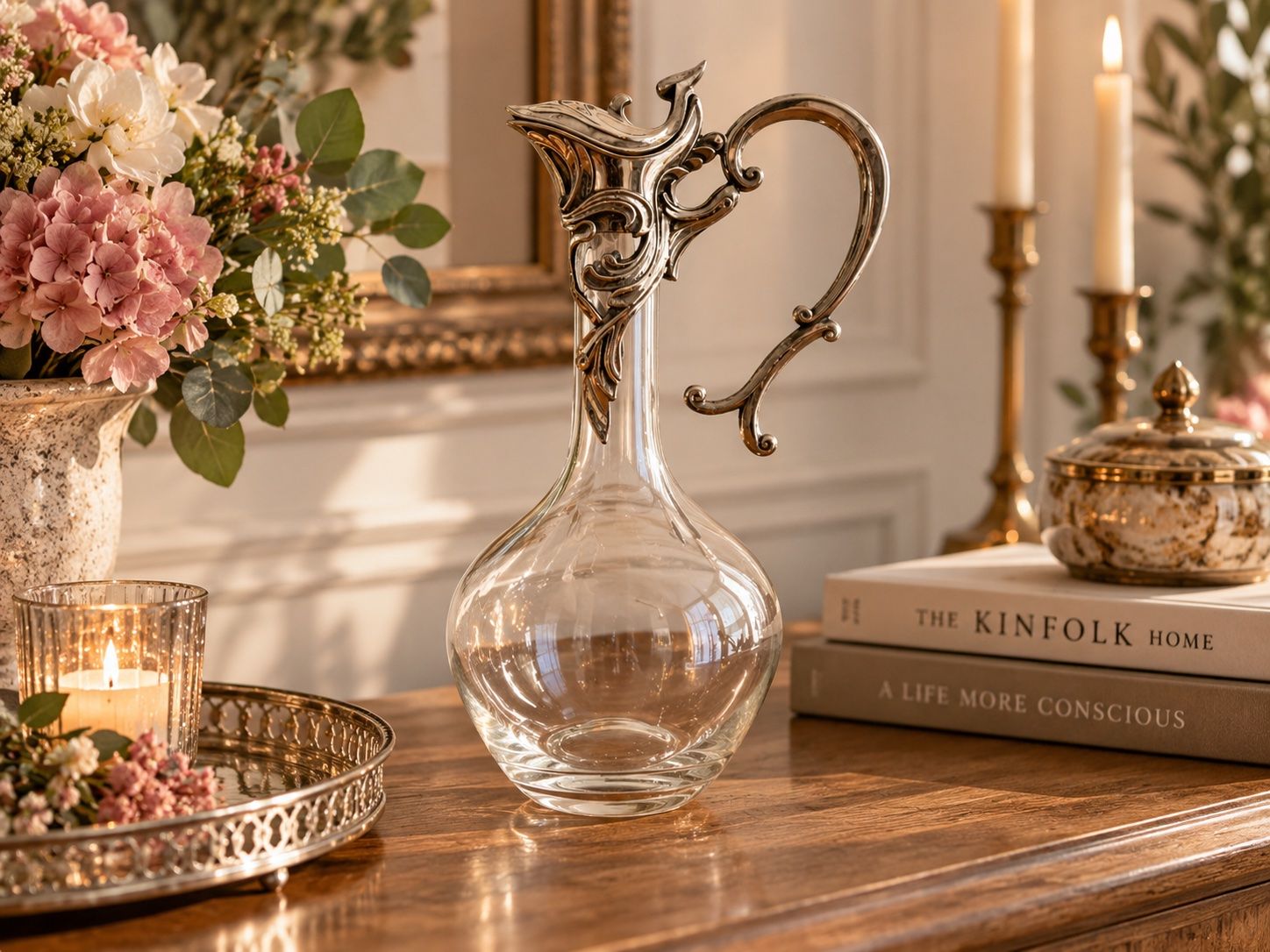 Caraffe: Jugendstil Decanter Karaffe – Usato da Bassersdorf venduto da rek_x2gl