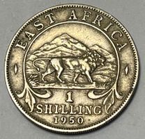 1 Shilling - George VI - East Africa -1950