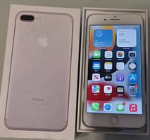 iPhone 7 Plus Silver 256GB with accessories 