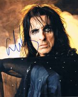 Alice Cooper 1948- Autogramm signiert Foto 20x25cm