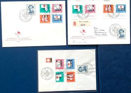 1963 Pro Patria FDC - Div.