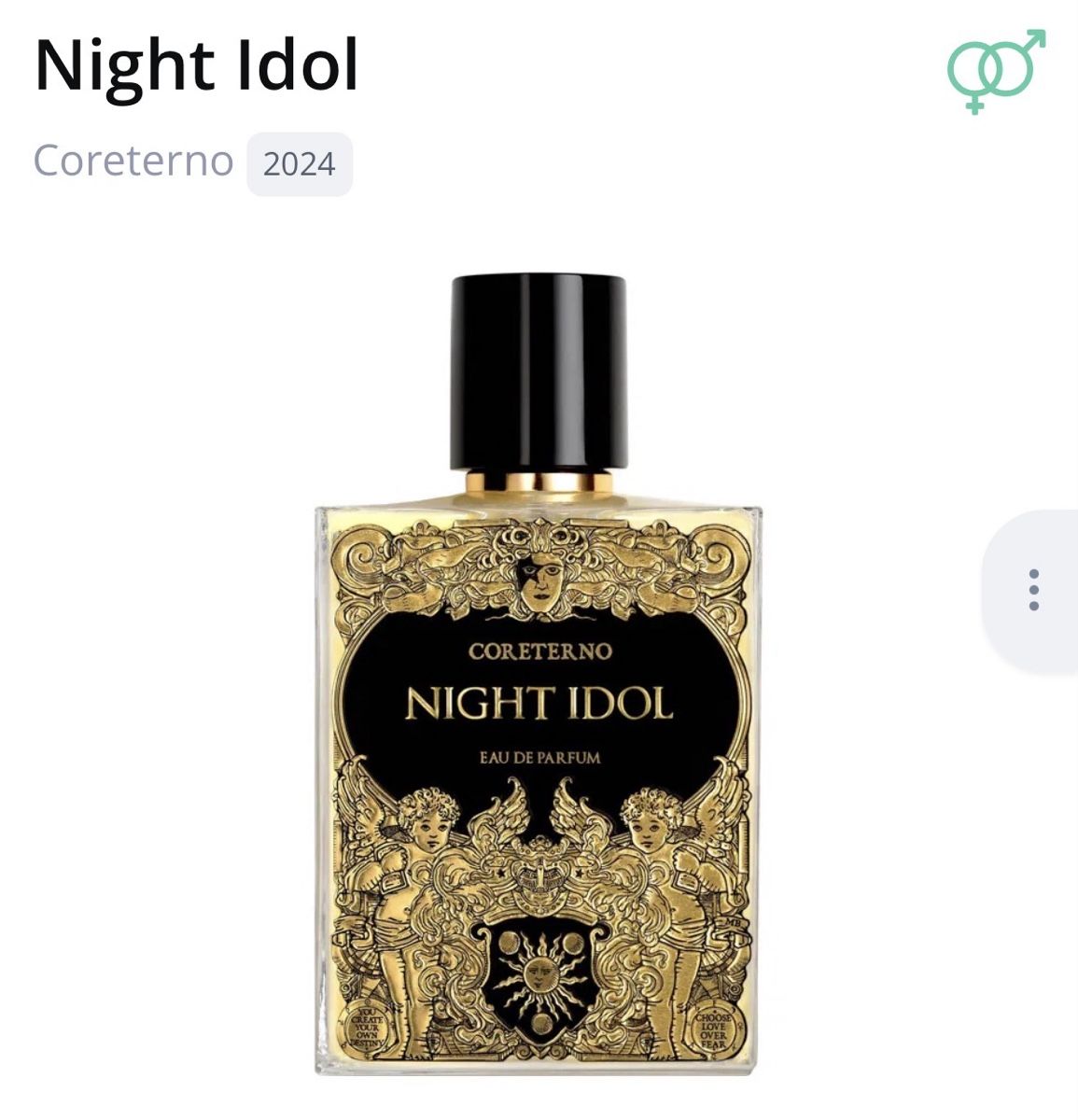 Profumi & Eau de Toilette: Coreterno Night Idol EdP Duftprobe 2ml – Nuovo (secondo la descrizione) da Meierskappel venduto da Philium