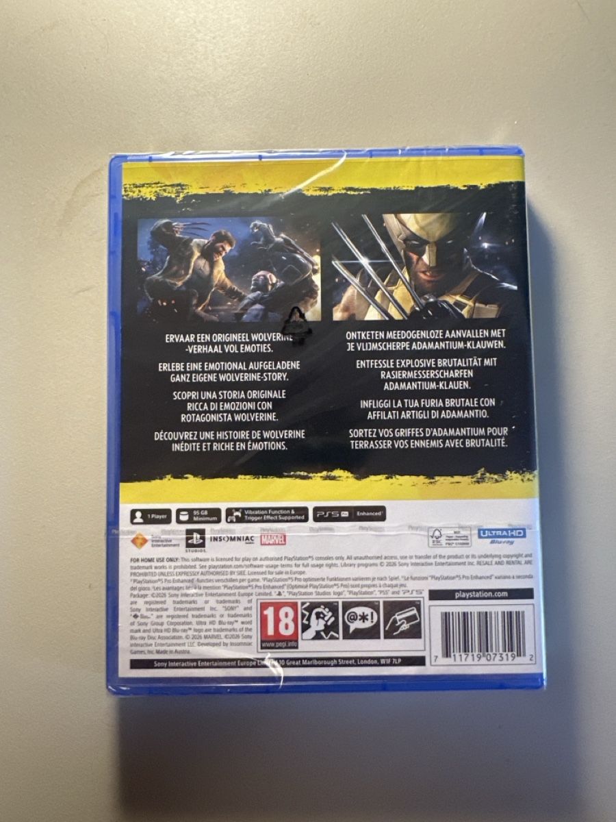 Sony Spiele: Marvel Wolverine PS5 Spiel originalverpackt neu – Neu und originalverpackt aus Zürich von perleffekt91 1