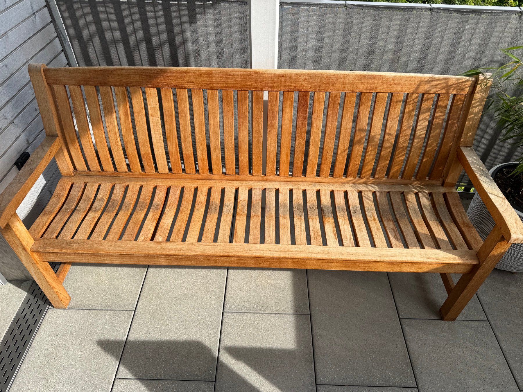 Panchine: Gartenbank Teakholz – Usato da Hinwil venduto da rogerambiel 2
