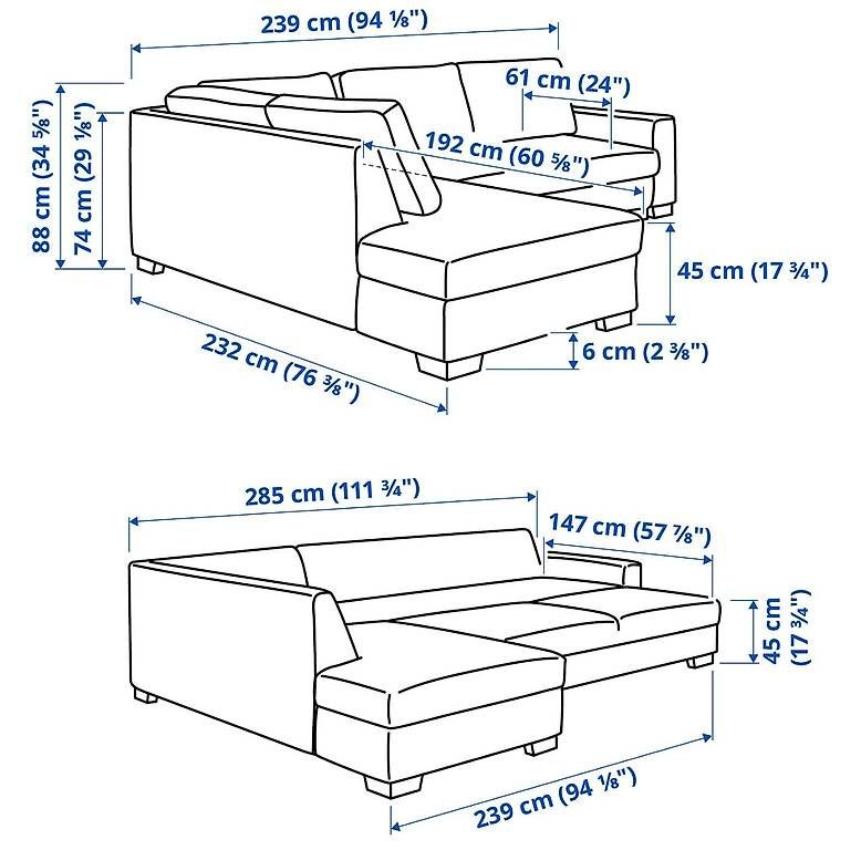 Divani: Canapé angle convertible Sorvallen, 3 places – Usato da Chamoson venduto da mas_f2tv 2
