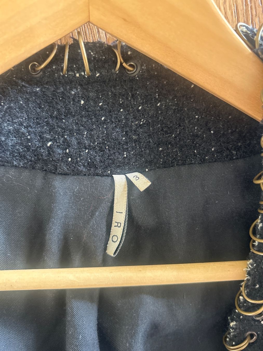 Iro Jacken: Veste courte noire IRO – Gebraucht aus St-Aubin-Sauges von vildfr 4