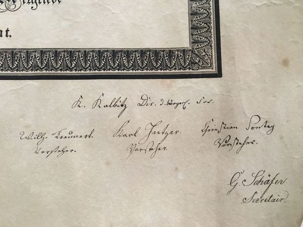 Cartoline postali: wunderschönes Antikes Diplom 1830 – Usato da Gipf-Oberfrick venduto da Iberico 3